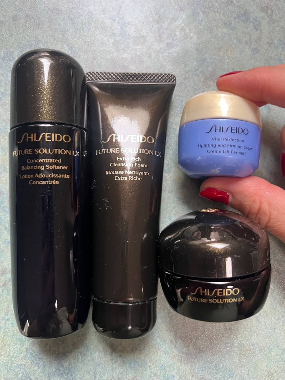 Shiseido travel size prestige skincare